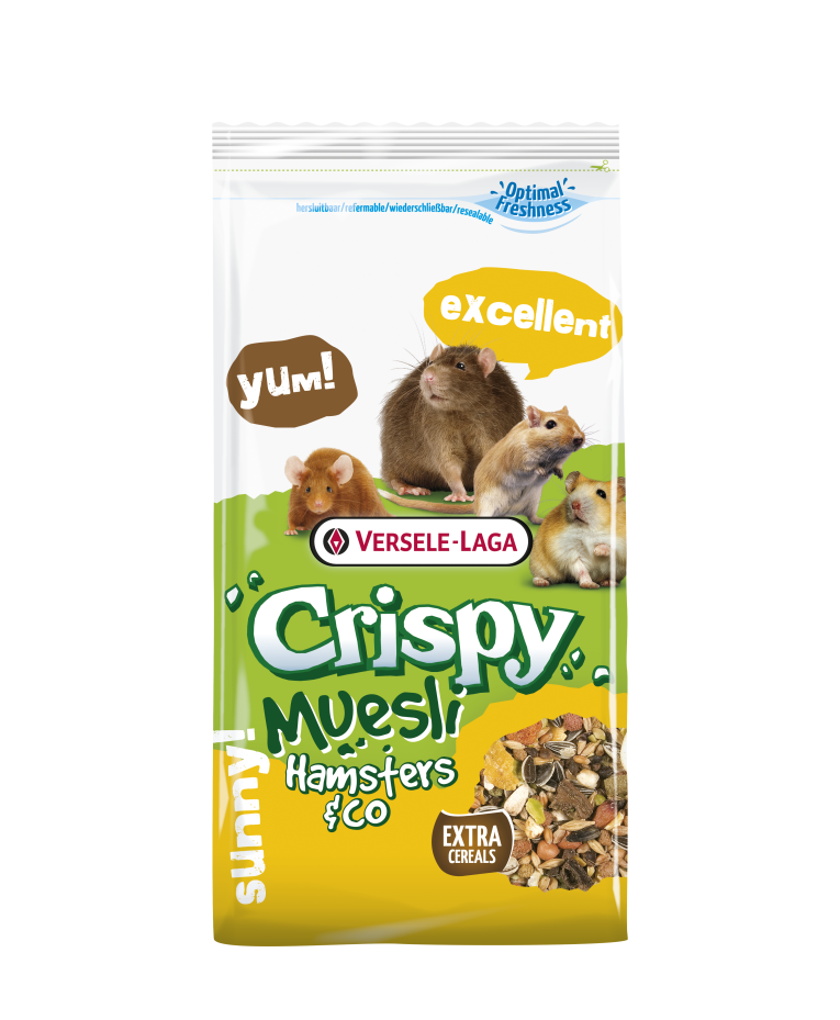 Crispy Muesli Hamsters&Co 400g, 1kg, 2,75kg