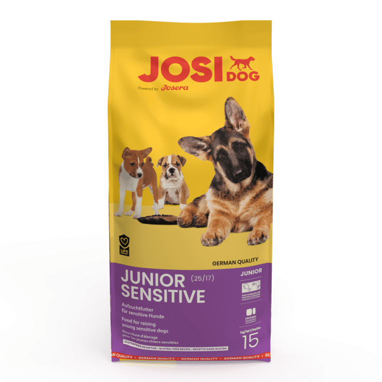 4032254770725_Hund_JosiDog_Junior_Sensitive_15kg_frontal
