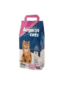 Aegean Cat Litter Clumping with Baby Powder Scent