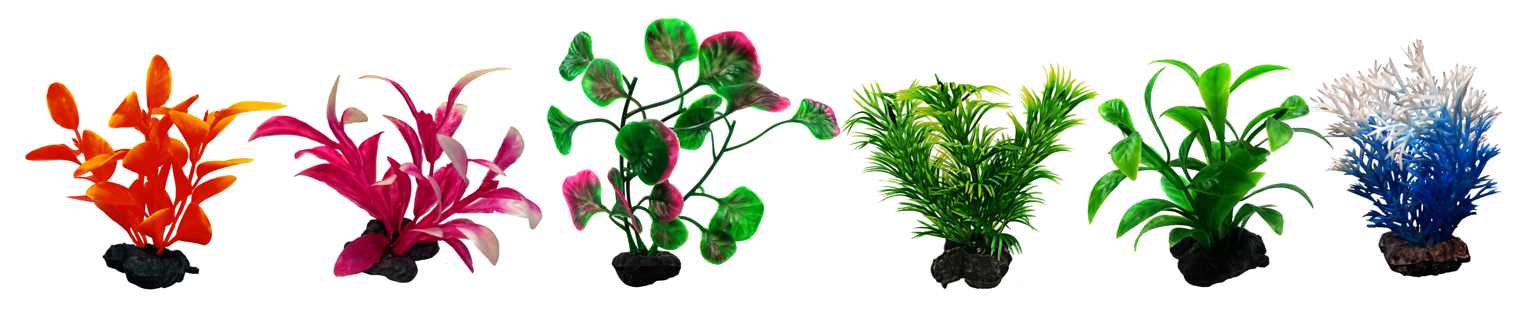 Tetra DecoArt Plant XS 6pcs - Mix color