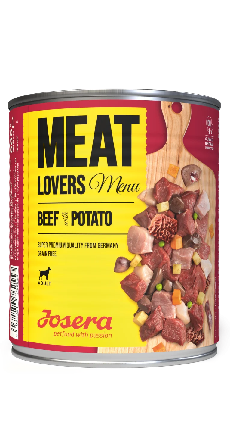 4032254762553_Hund_Josera_Meatlovers_Menu_BeefPotato_800g_frontal