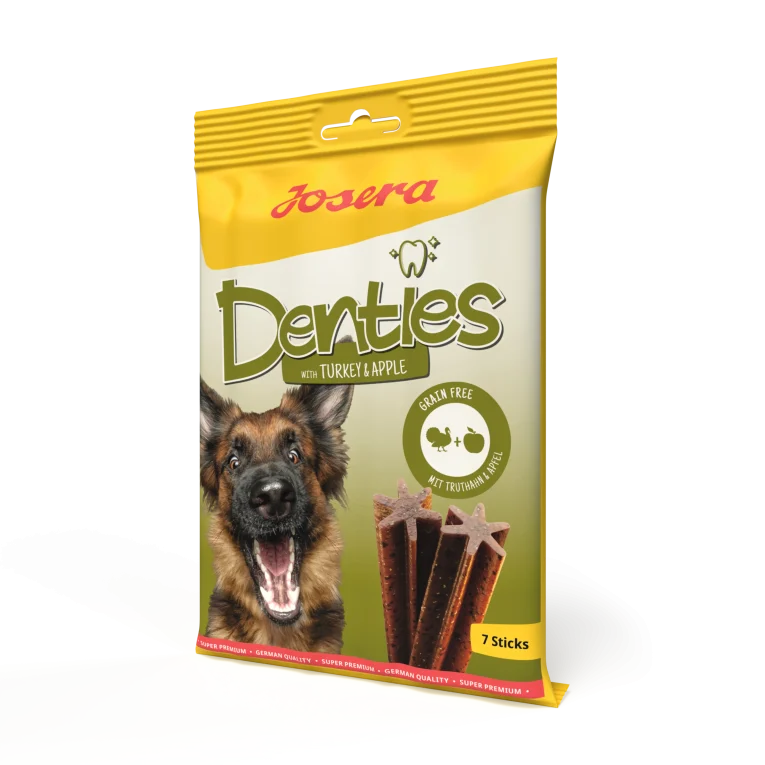 4032254768968_Hund_Josera_Denties_TurkeyApple_180g_seitlich