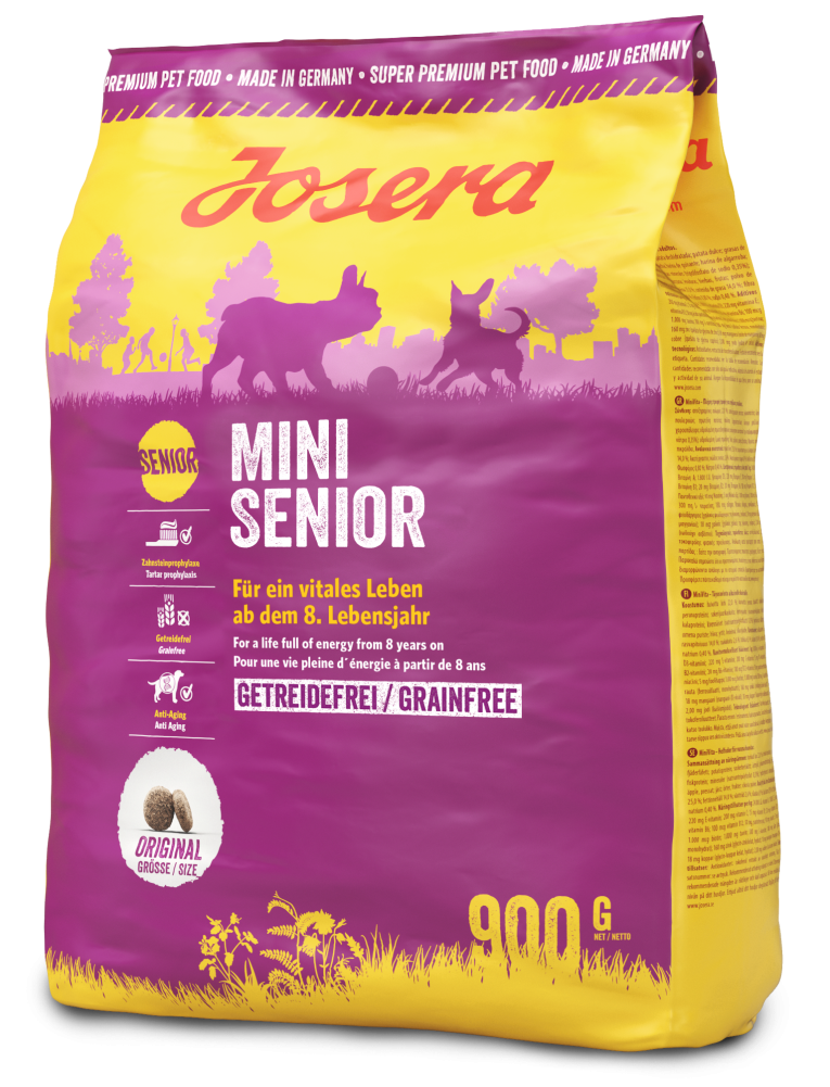 4032254769460_Hund_Josera_Mini_MiniSenior_900g_seitlich