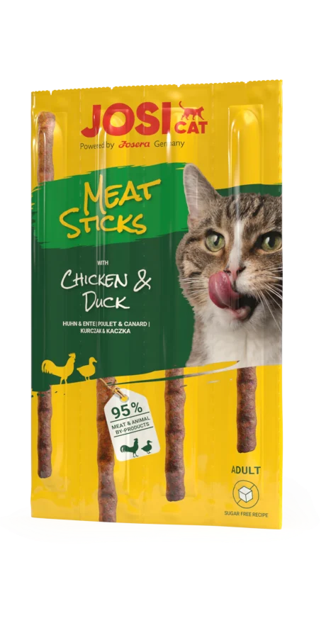JosiCat Meat Sticks Chicken & Duck 35g Expiring 13/03/2026