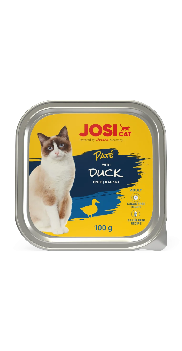 JosiCat_Pate_Duck_100g_Alu_frontal