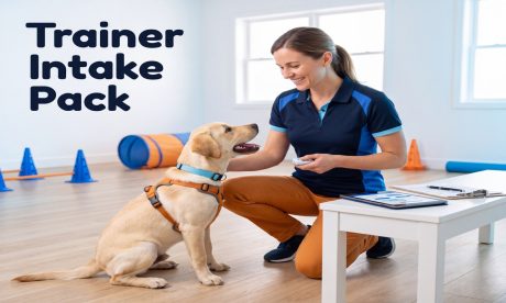 Dog Trainer Client Intake Pack